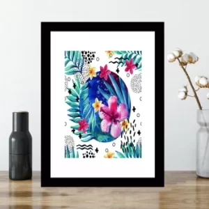 Image of SC615300041 Multicolor Decorative Framed MDF Painting