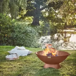 Outdoor Artisan Rust Firebowl Rust