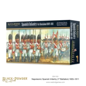 Image of Napoleonic Spanish Infantry (1st Battalion) 1805-1811
