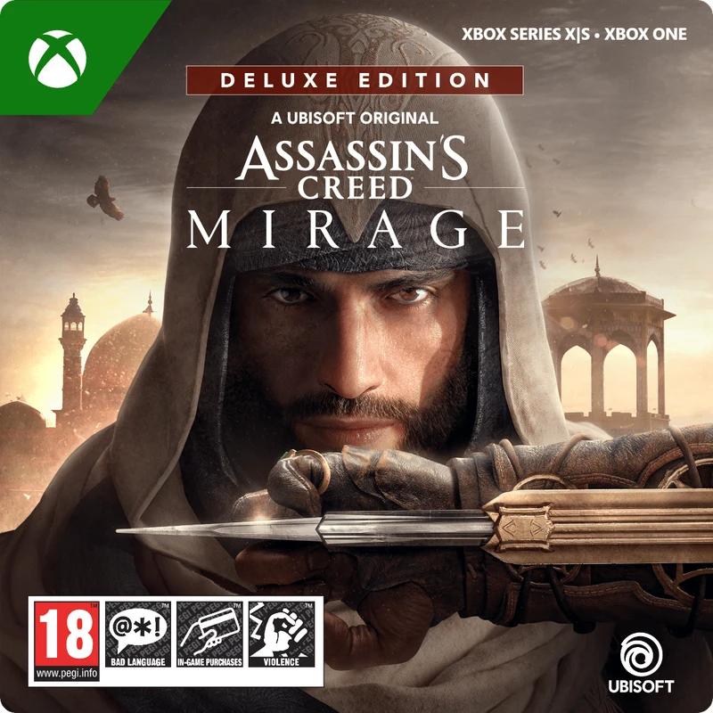 Image of Assassins Creed Mirage Deluxe Edition Xbox One Series X Game