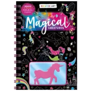 Image of Scratch & Colour Magical Creatures - Childrens Toys & Birthday Present Ideas
