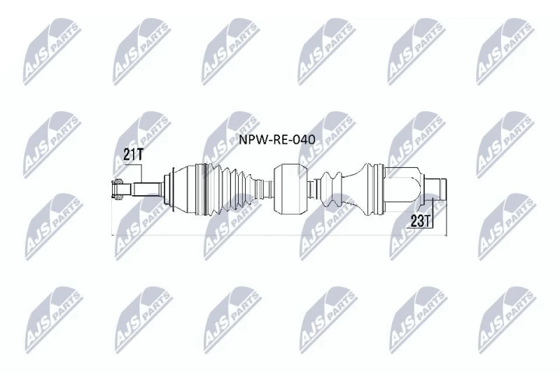 Image of NTY Drive shaft NTY NPW-RE-040