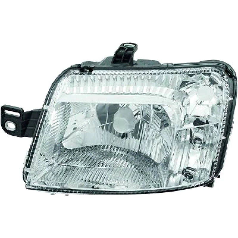 Image of DIEDERICHS 3434981 Headlights H4, Left, with motor for headlamp levelling Headlight (259)
