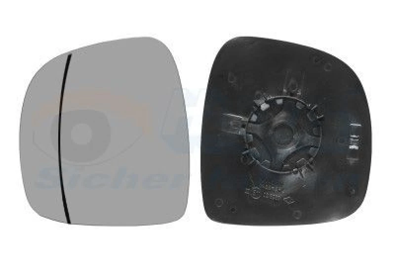 Image of VAN WEZEL Wing mirror glass VAN WEZEL 3080837