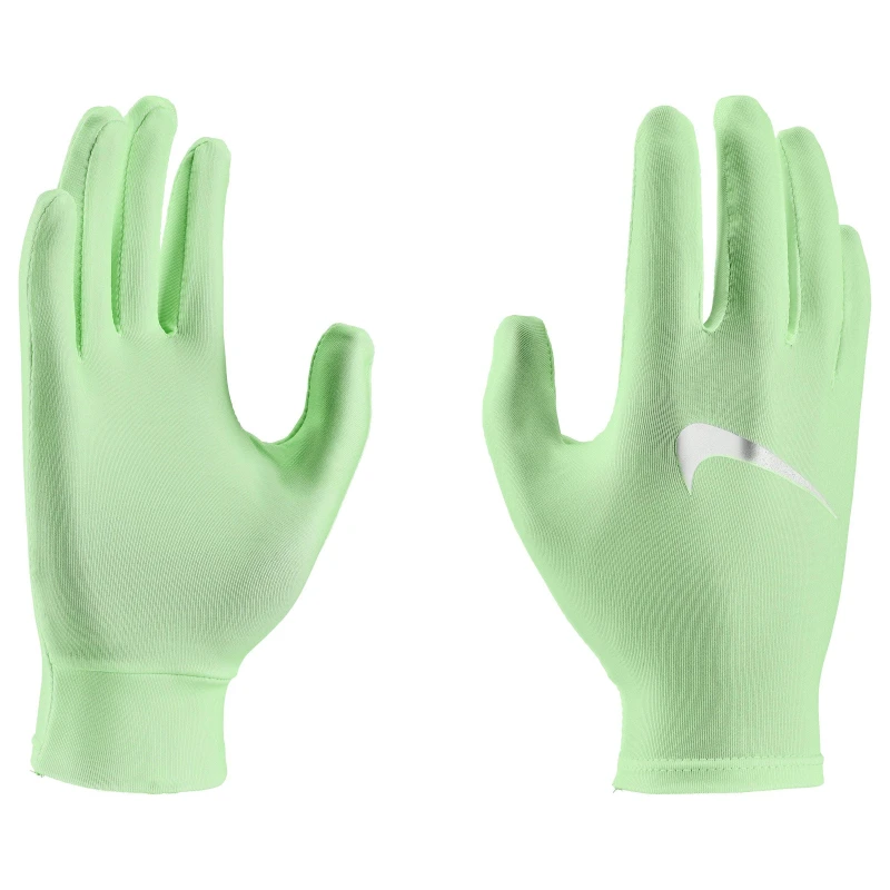 Image of Nike Miler Running Gloves Mens - Green Green XS - S