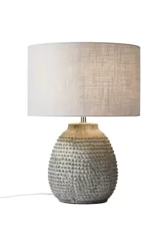 image of Lighting and Interiors Group The Lighting and Interiors Grey Ludlow Bobble Table Lamp