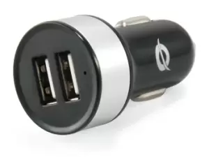 image of Conceptronic 2-Port USB Car Tablet Charger 2.1A