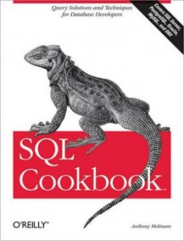 Image of Sql Cookbook by Anthony Molinaro Paperback