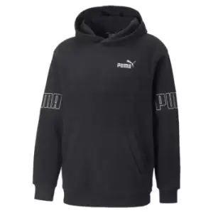 image of Puma Power Winter Hoodie Mens - Black