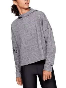 image of Urban Armor Gear Rival Terry 1/2 Zip Hoodie - Grey