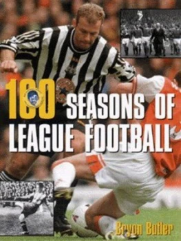 Image of 100 Seasons of League Football Hardback