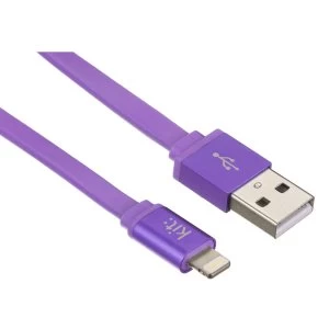 image of Kit High Speed Flat Lightning Charging Cable