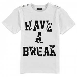 Image of Diesel Tarf Tee - White