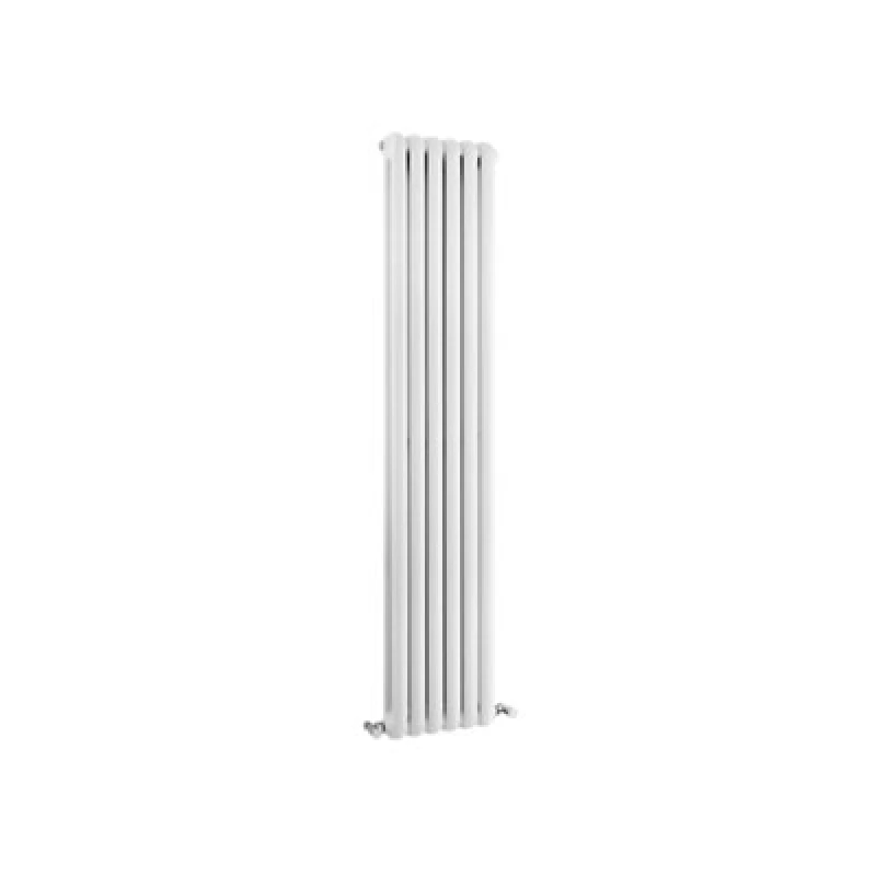 Image of HUDSON REED Hudson Reed - Salvia Double Designer Vertical Radiator 1800mm h x 377mm w - White HSA001