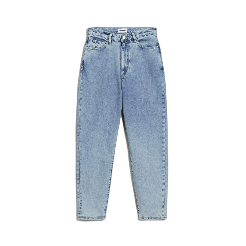 Image of ARMEDANGELS Womens Mom Fit Jeans ARMEDANGELS Lejaani Bleu Female 25x32