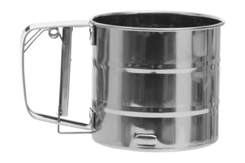 Image of Premier Housewares Zing Stainless Steel 250ml Mechanical Sifter Silver