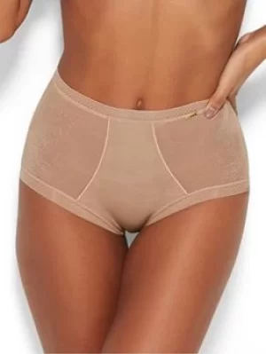 Image of Gossard Gossard Glossies Deep Brief, Nude Size XS Women