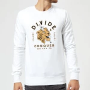 Image of Tiger Tattoo Sweatshirt - White - M