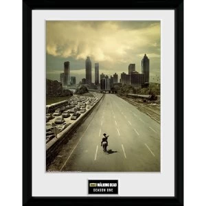 image of The Walking Dead Season 1 Framed Collector Print 12x16