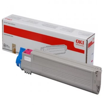 Image of OKI 43837130 Magenta Laser Toner Ink Cartridge