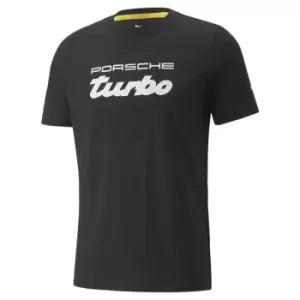 image of Puma Porsche Turbo T-Shirt Mens - Black