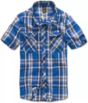 Image of Brandit Roadstar Shirt, blue, Size 2XL, blue, Size 2XL