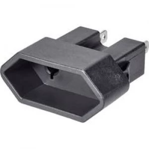 Image of Euro connector Plastic 250 V Black