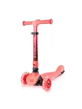 Image of Flyte Zinc Three Wheeled Folding Flyte Scooter - Maple Red