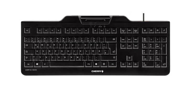 Image of CHERRY KC 1000 SC keyboard USB QWERTZ Swiss Black