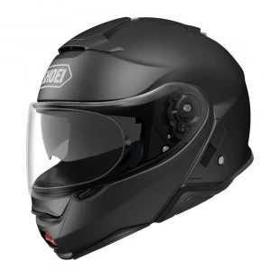 image of (M) Shoei Neotec 2 Plain Motorcycle Helmet Matt Black