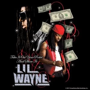 Image of Lil Wayne - Take it Out your Pocket Single Cork Coaster