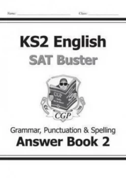 Image of Ks2 English Sat Buster Answer Book 2 Hardback