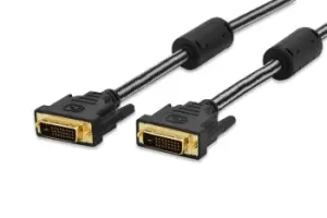 Image of Ednet 84520 DVI cable 2m DVI-D Black