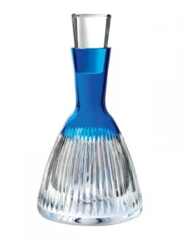 Waterford Mixology argon blue decanter Blue