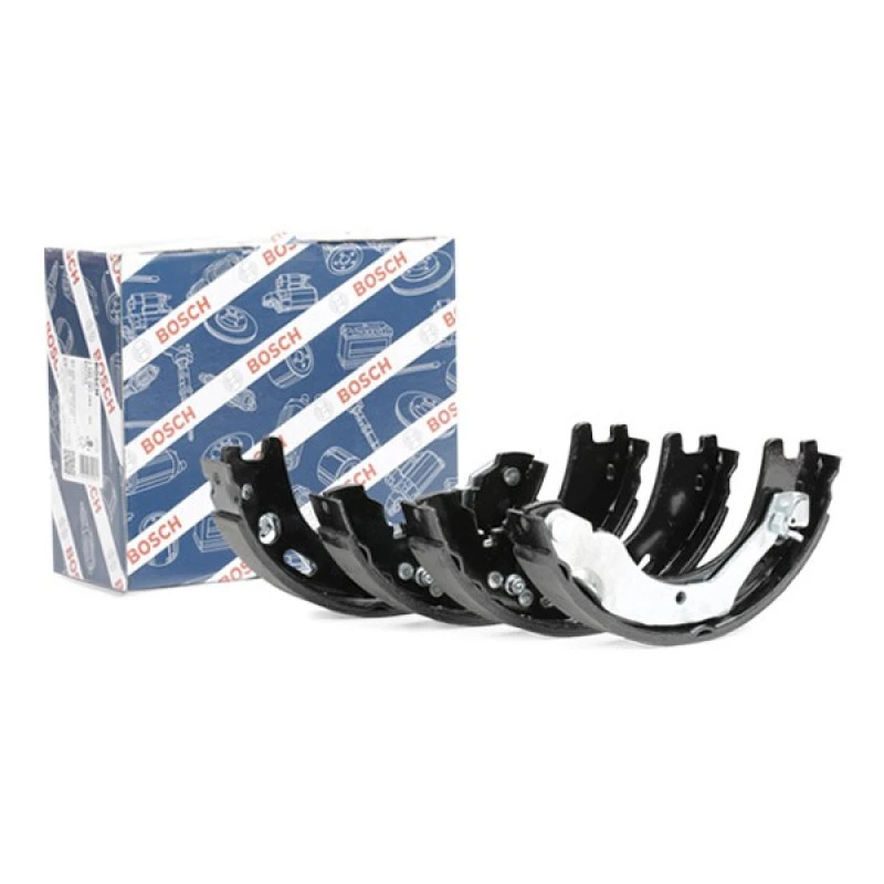 Image of Bosch 0 986 487 793 Handbrake Shoes Brake Shoe Set,parking brake (1419)