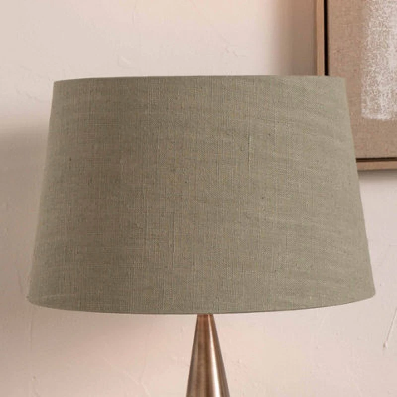 Image of Pacific Lifestyle 25Cm Sage Green Tapered Table Lampshade
