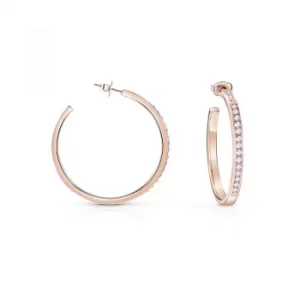 Ladies Guess G Colors Rose Gold Earrings