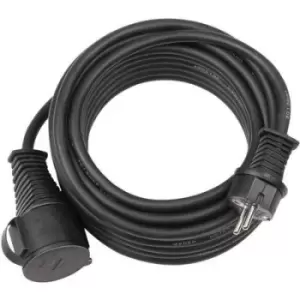 image of Brennenstuhl 1166820 Current Cable extension Black 25.00 m