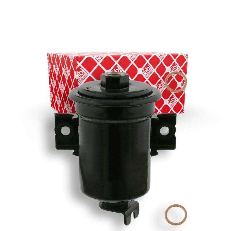 Image of FEBI BILSTEIN 26442 Fuel Filter In-Line Filter, with gaskets/seals Fuel filter (9)