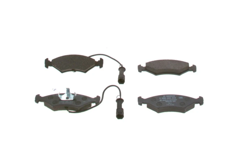 Image of Brake pad set Bosch 0 986 466 403