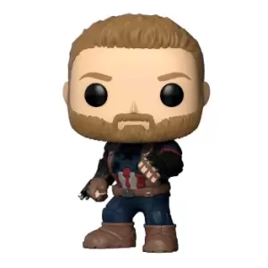 Image of Avengers Infinity War POP! Movies Vinyl Figure Captain America 9 cm