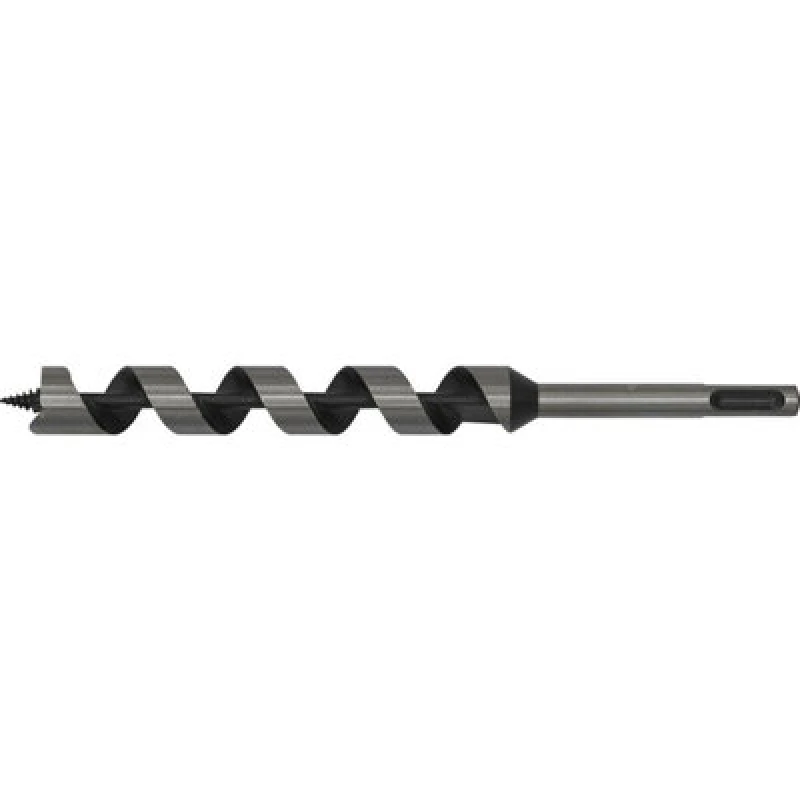 Image of Loops 20 x 235mm SDS Plus Auger Wood Drill Bit - Fully Hardened - Smooth Drilling Multi