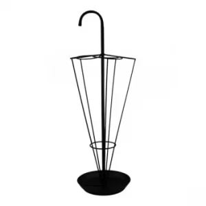 image of Black Metal Umbrella Stand