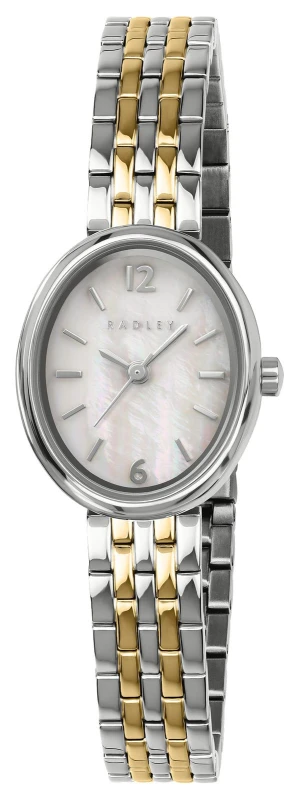 Image of Radley RY4693 Oval Three-Hand Quartz (21.5mm) Mother-of- Watch