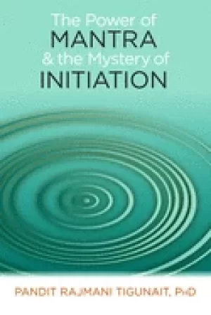 Image of power of mantra and the mystery of initiation