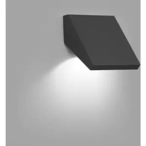 Image of Faro Guiza - Outdoor LED Dark Grey Wall Downlight 10W 3000K IP65