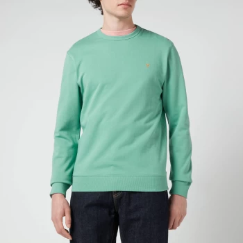 Image of Farah Mens Tim Sweatshirt - Jade Green - L