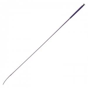 Image of Dublin Dressage Whip with Plaited Handle - Purple