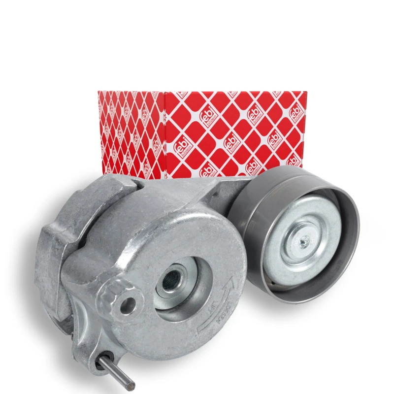 Image of FEBI BILSTEIN 37696 Tensioner Belt Tensioner,v-ribbed belt (541)