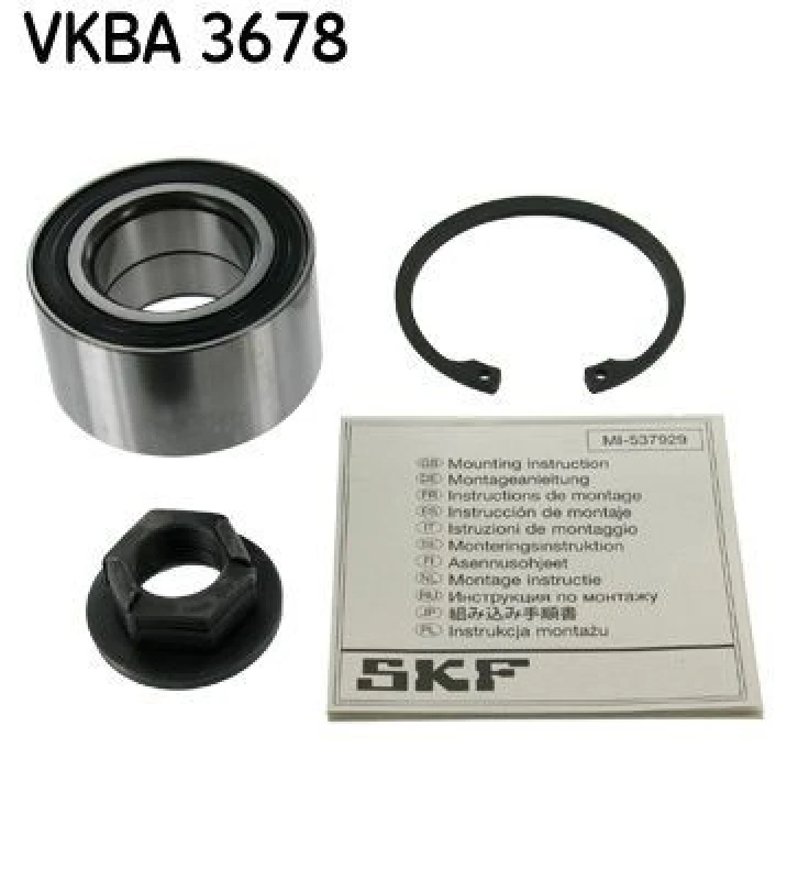 Image of SKF Wheel bearing kit SKF VKBA 3678